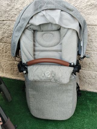 Carrito de bebé Jane gris