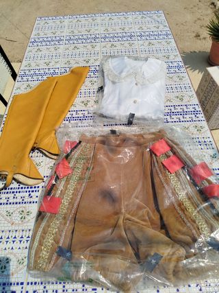 Traje Moros y Cristianos flamenca
