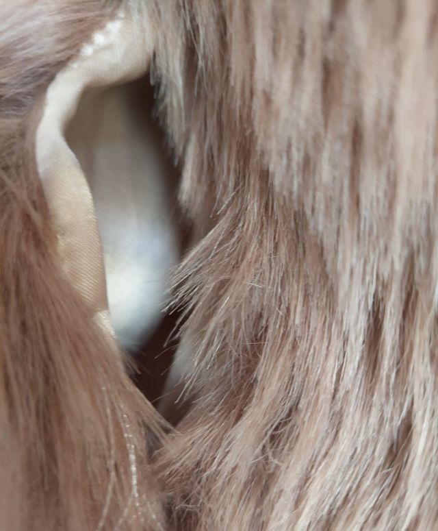 Gilet in pelliccia rosa Codello taglia unica