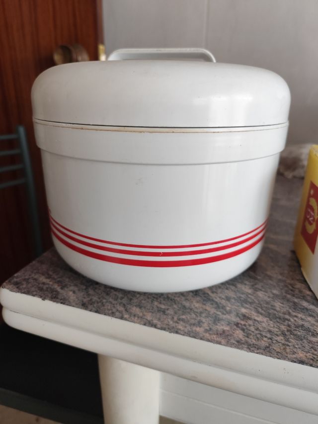 Fiambrera hermética de plástico 1L