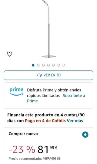 Lamapa de pie 