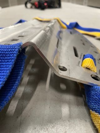 Placa y arnés para ala de buceo