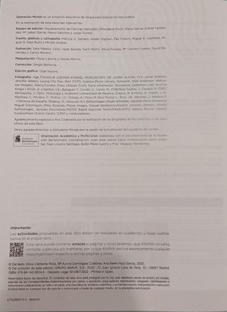 3 libros de Biología y Geología. 3°ESO.