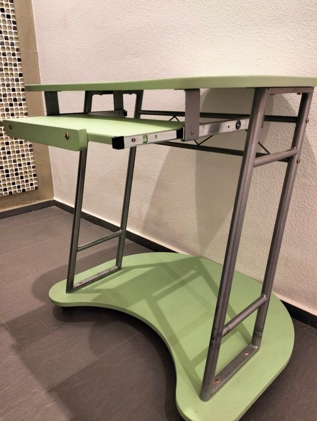 Mesa Escritorio Portátil Verde
