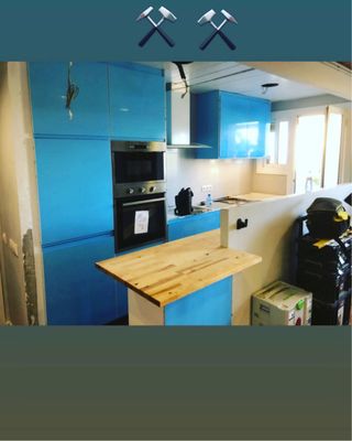 Instalación de cocinas 90€ metro lineal