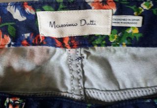 Calças Massimo Dutti Estampadas Tamanho 40