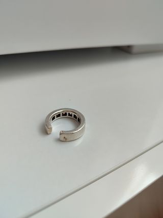 Anillo de plata maciza antiguo