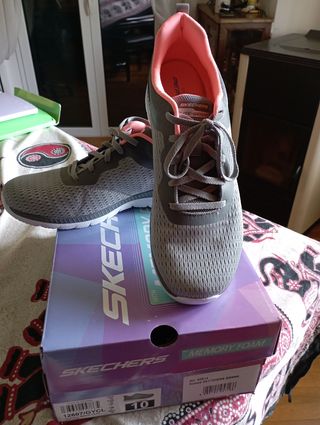 Skechers Donna Scarpa Grigio Taglia 40