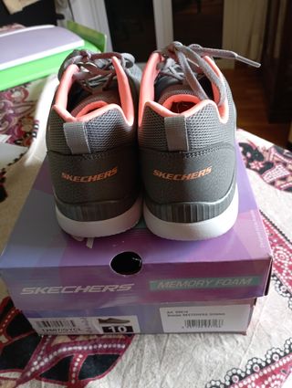 Skechers Donna Scarpa Grigio Taglia 40