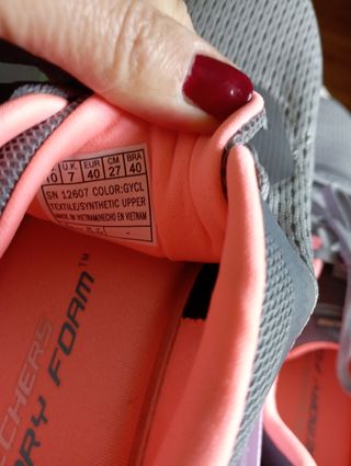 Skechers Donna Scarpa Grigio Taglia 40