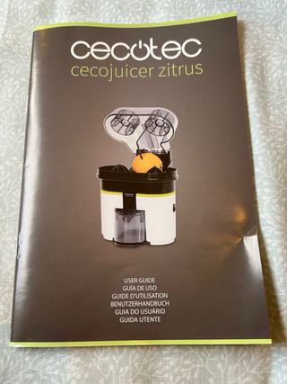 Exprimidor Cecotec CecoJuicer Zlitrus 90W
