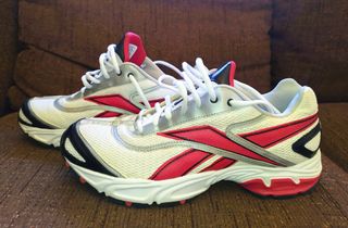 Zapatillas Reebok DMX Ride Blancas y Rojas