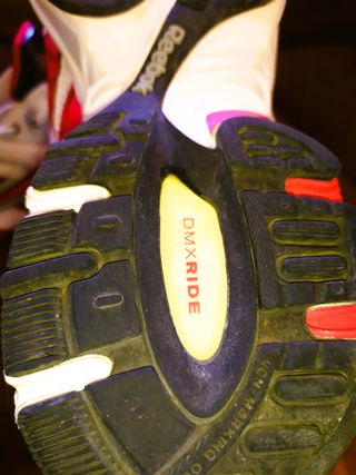 Zapatillas Reebok DMX Ride Blancas y Rojas