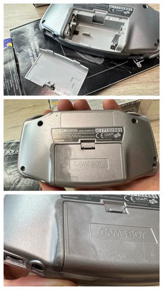 Game Boy Advance Gris Platino Edición Limitada