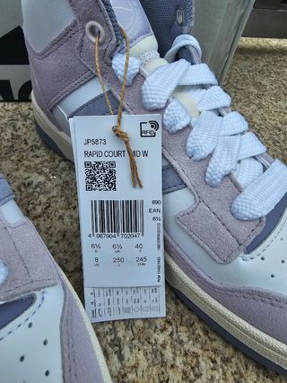 Adidas Sapatilhas Roxo e Branco