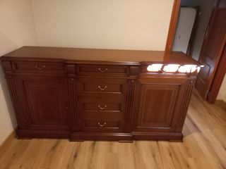 Mueble aparador de salon con espejo