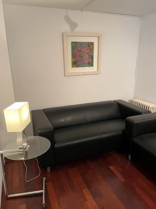 2 Sofás Klippan Ikea 2 Plazas Negro
