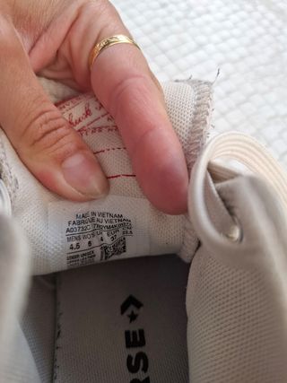 Converse Run Star Hike Plataforma Beige