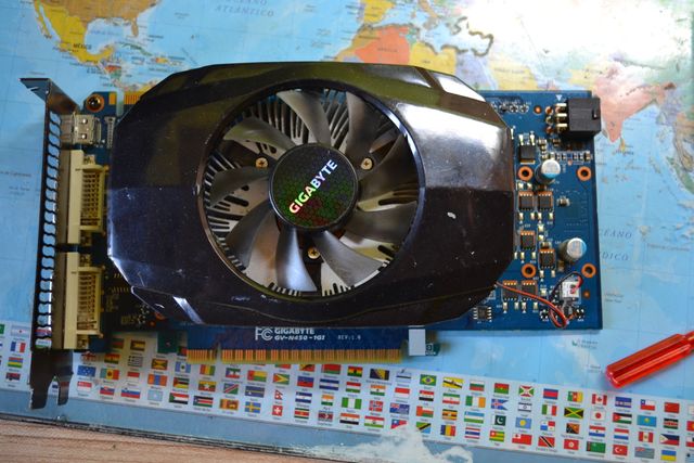 Gigabyte GV-N450-512I Tarjeta Gráfica