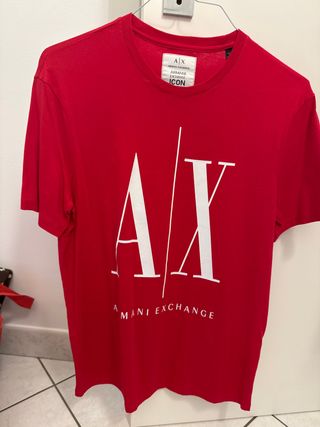 T-shirt Uomo Armani Exchange Rossa