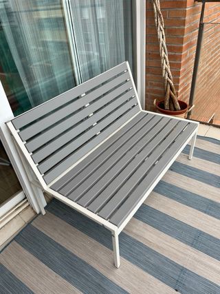 Banco Exterior Gris Ikea JOLPEN