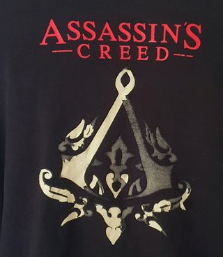 Hoodie Assassin's Creed L Preto