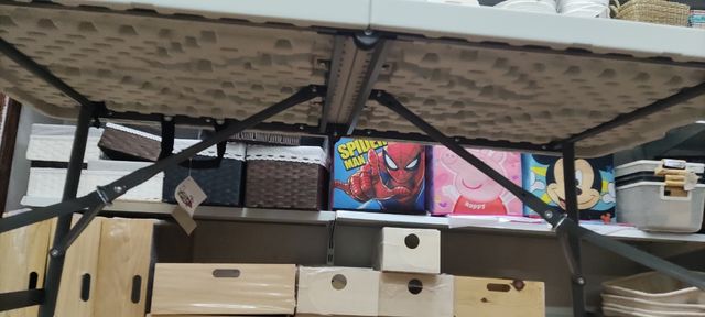 Mesa de camping plegable 122x60x74cm