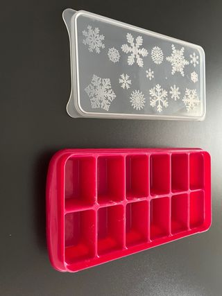 Cubiteras de hielo con tapa - Set de 2