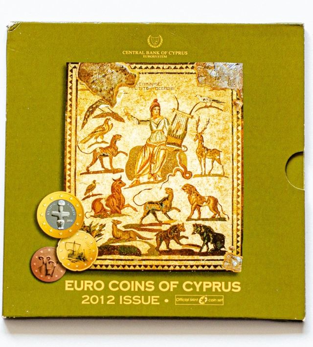 Monedas set Chipre 2012 BU Oficial