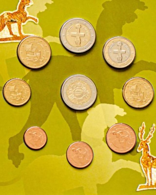 Monedas set Chipre 2012 BU Oficial