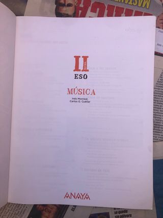 libro 3 eso musica 