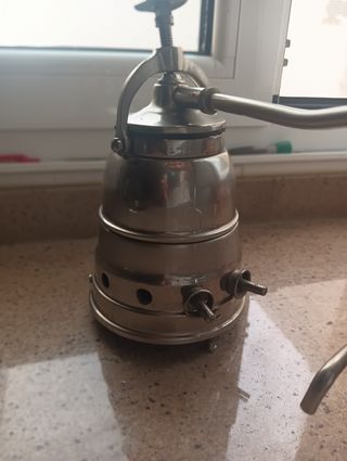 Cafetera Retro Metálica