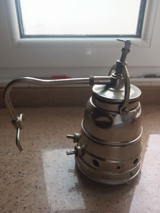 Cafetera Retro Metálica