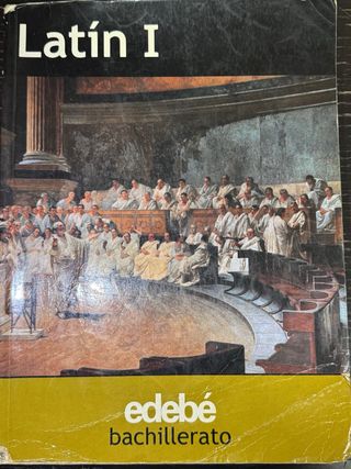 Latín 4º ESO – Libro de texto Edebé – ISBN 9788424