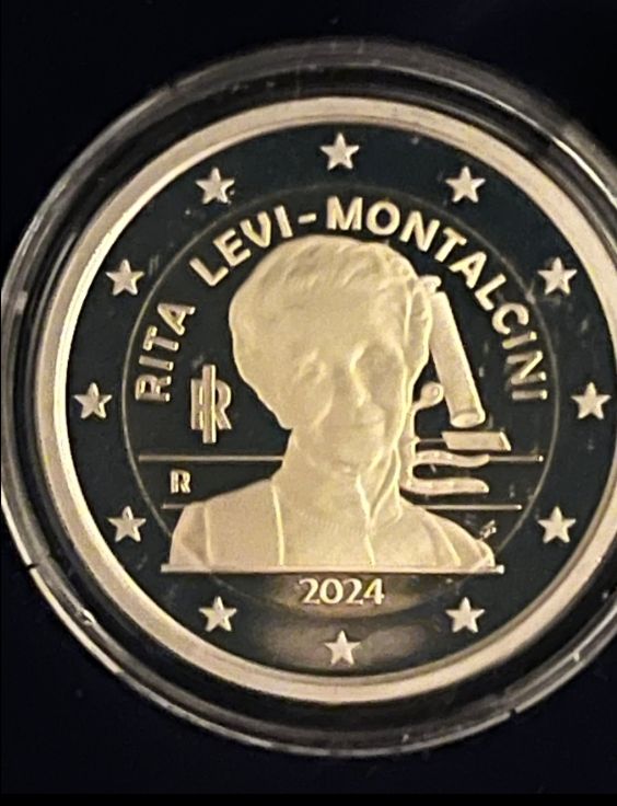 Moneda 2€ Proof Italia 2024 Rita Levi-Montalcini