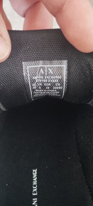 Scarpe Armani Exchange Donna Nere