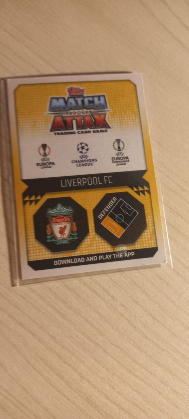 Carta Trent Alexander Arnold Limited Edition Topps