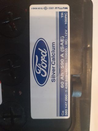 Batería Ford Silver Calcium 60Ah 590A