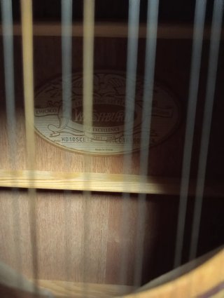 Guitarra Acústica Washburn 12 Cuerdas