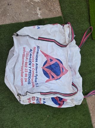 10 Sacos Big Bag para Obras. 1.000kg