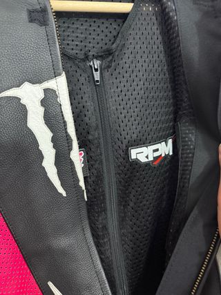 Mono de moto RPM Rosa/Negro Kawasaki Monster