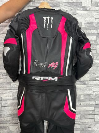 Mono de moto RPM Rosa/Negro Kawasaki Monster