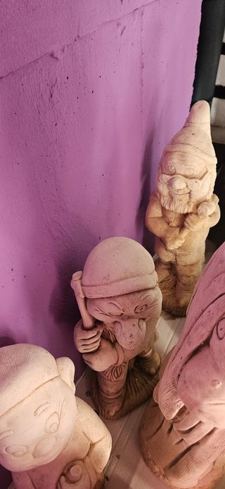 Figura Blancanieves y 7 Enanitos.
