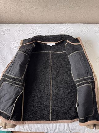Chaqueta Alfassport Beige Talla M