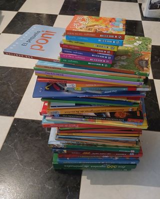 Lote de 50 libros infantiles 