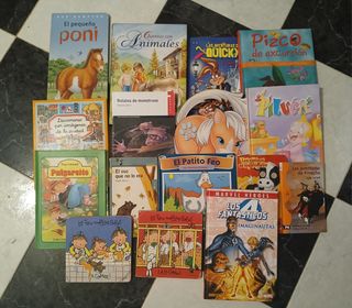 Lote de 50 libros infantiles 