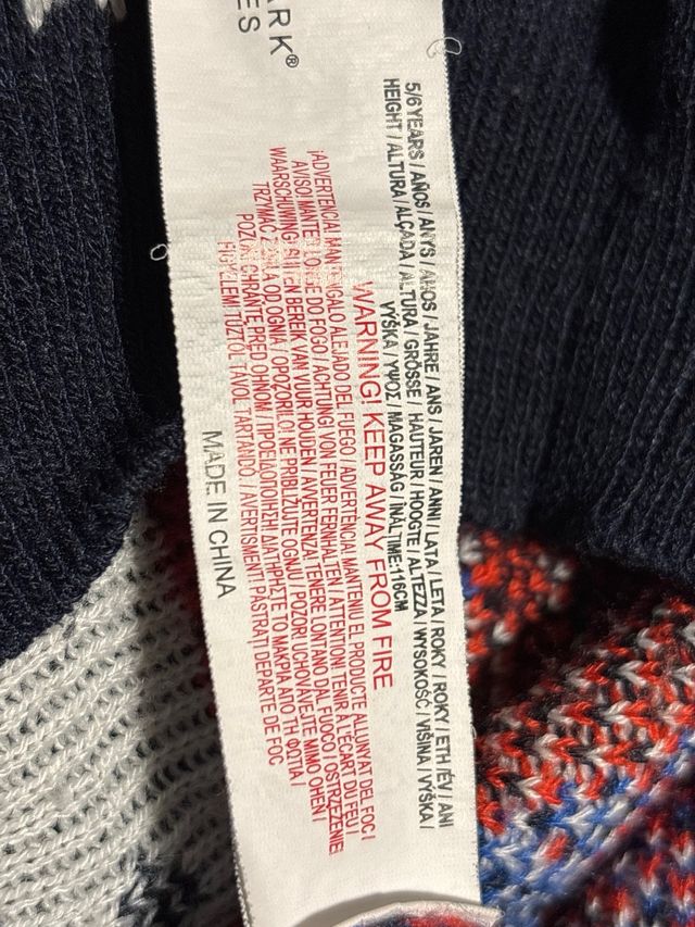 Suéter Spiderman Navidad 5/6 Años