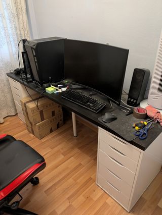 Mesa de escritorio Ikea LAGKAPTEN / ALEX 
