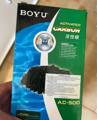 Carbón Activo Acuario BOYU AC-500