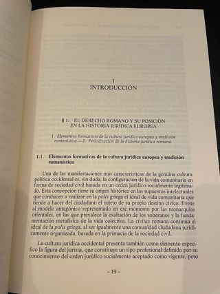 Historia del Derecho romano y su recepción euro...